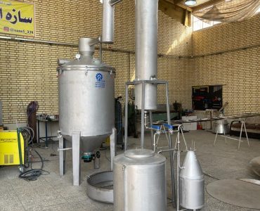 دستگاه تقطیر صنعتی عرقیات 1200 لیتری